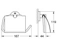 Держатель для туалетной бумаги Grohe Essentials (40367001)