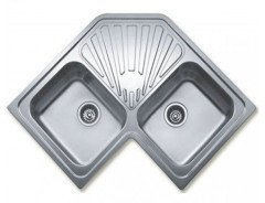 Кухонна мийка сталева Teka Classic, 83x83 (10118005)
