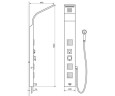 Душевая панель Excellent More (ARAC.ML9304E)