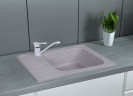 Кухонная мойка гранитная Cosh, 63x48, серый (COSH6449K210)