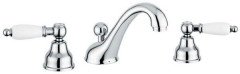 Змішувач для умивальника Emmevi Deco Ceramica, двовентильний, бронза (BR121033)
