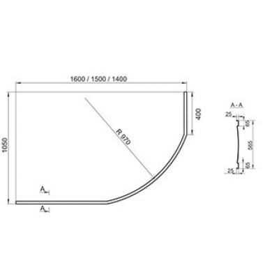 Панель для ванни Ravak Rosa I 150, 150 (CZJ1000A00)