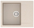 Кухонная мойка гранитная Vankor Orman, 61x49, бежевый (ORMAN OMP 02.61 BEIGE)