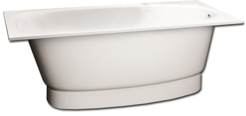 Ванна зі штучного каменю PAA Uno Grande, 170x75 (VAUNOGR/00+PAUNOGRM/00)