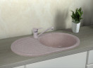 Кухонная мойка гранитная Cosh, 73x46, бежевый (COSH7446K300)