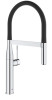Змішувач для кухні Grohe Essence , одноважільний, чорний (30294000)