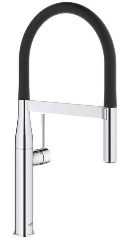 Змішувач для кухні Grohe Essence , одноважільний, чорний (30294000)
