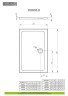 Душевой поддон Radaway Doros D, 110x80 (SDRD1180-01)