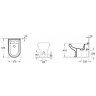Биде напольное Villeroy&Boch Hommage (744200R1)