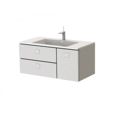 Тумба з умивальником Botticelli Rimin, 100 (RM-100 WHT)