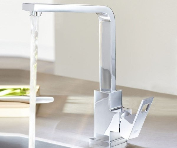 Смеситель для кухни Grohe Eurocube, однорычажный, хром (31255000)