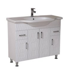Тумба с умывальником Aqua Rodos Ассоль/Нью Классик, 100 (АР000040192)
