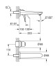Cмеситель для умывальника Grohe Eurostyle, однорычажный, хром (19571003)