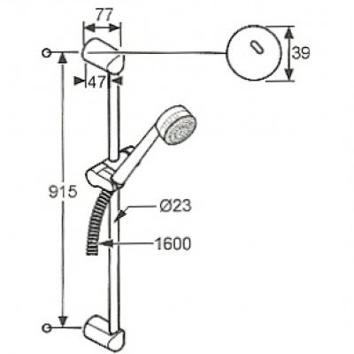 Душевой гарнитур Kludi Zenta 3S (6084091-00)