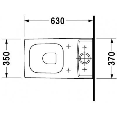 Унитаз напольный Duravit Vero (2116090000)
