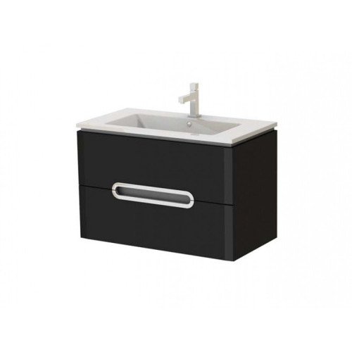 Тумба з умивальником Juventa Prato, 85 (PR-85BLACK)