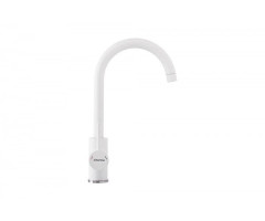 Смеситель для кухни Interline Tango New White, однорычажный, белый (TANGO NEW WHITE)