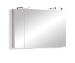 Зеркальный шкаф Zelberg Twist, 115x80 (0011150401)