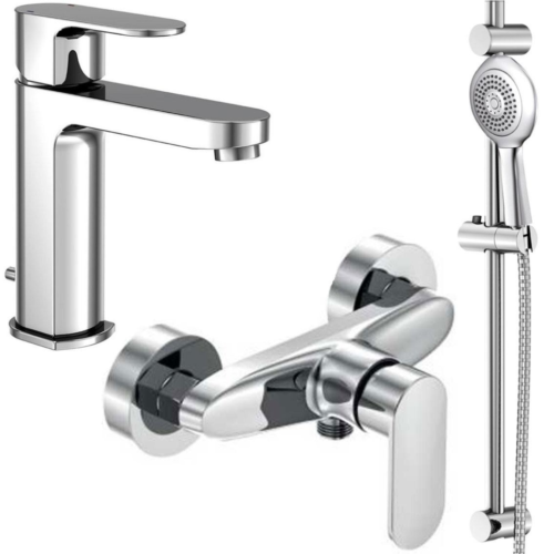 Комплект змішувачів 3 в 1 Steinberg Triple One 111, хром (111 1121)