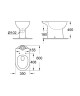 Унітаз підлоговий Grohe BauCeramic (39428000)