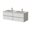 Тумба с умывальником Botticelli Rimin, 130 (RM-130D WHT)