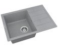Кухонная мойка гранитная Vankor Orman, 61x49, серый (ORMAN OMP 02.61 GRAY)