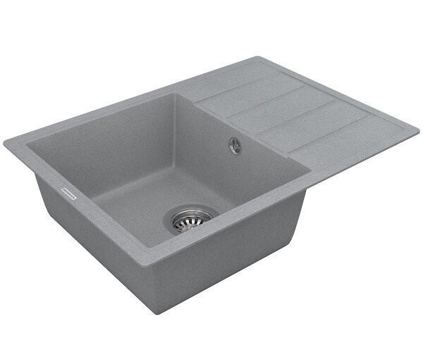 Кухонная мойка гранитная Vankor Orman, 61x49, серый (ORMAN OMP 02.61 GRAY)