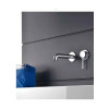 Змішувач для умивальника Alpi Blue, одноважільний, хром (BU85876/17)