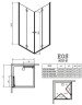Душова кабіна Radaway Eos KDD-B, 100x90 (37353-01-01N)