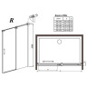 Душевые двери Radaway Espera DWJ 160R, правые (380116-01R)