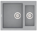Кухонна мийка гранітна Vankor Orman, 61x49, сірий (ORMAN OMP 03.61 GRAY)