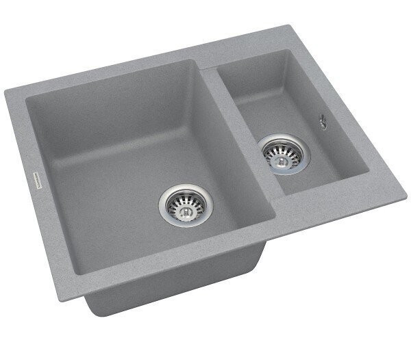 Кухонная мойка гранитная Vankor Orman, 61x49, серый (ORMAN OMP 03.61 GRAY)