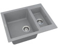 Кухонная мойка гранитная Vankor Orman, 61x49, серый (ORMAN OMP 03.61 GRAY)