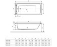 Ванна акрилова Excellent Aquaria, 140x70 (WAEX.AQU14WH)