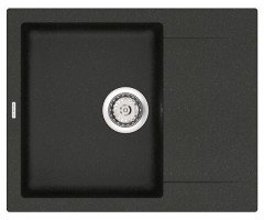 Кухонная мойка гранитная Vankor Orman, 61x49, черный (ORMAN OMP 02.61 BLACK)