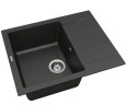 Кухонная мойка гранитная Vankor Orman, 61x49, черный (ORMAN OMP 02.61 BLACK)