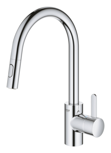 Смеситель для кухни Grohe Eurosmart Cosmopolitan, однорычажный, хром (31481001)