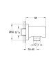 Шлангове підключення Grohe Rainshower (27057000)
