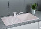 Кухонная мойка гранитная Cosh, 77x43, белый (COSH8146K203)
