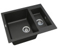 Кухонная мойка гранитная Vankor Orman, 61x49, черный (ORMAN OMP 03.61 BLACK)