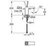 Cмеситель для умывальника Grohe Euroсube, джойстик, хром (23656000)