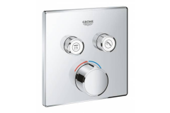 Смеситель для ванны Grohe Grohtherm SmartControl, однорычажный, хром (29148000)