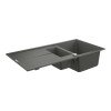 Кухонна мийка гранітна Grohe K400, 100x50, сірий (31642AT0)
