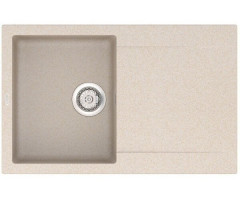 Кухонная мойка гранитная Vankor Orman, 78х48, бежевый (ORMAN OMP 02.78 BEIGE)