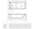 Ванна акриловая Excellent Aquaria, 170x75 (WAEX.AQU17WH)