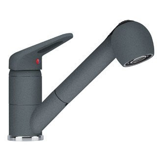 Смеситель для кухни Franke Novara Plus, однорычажный, гранит (115.0470.674)