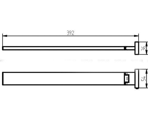 Держатель для полотенец Haceka Edge (1143809)
