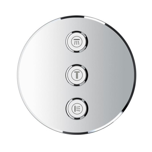 Змішувач для ванни Grohe Grohtherm SmartControl, тривентильний, хром (29122000)