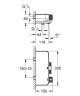 Комплект змішувачів 4 в 1 Grohe Eurosmart Cosmopolitan, хром (126115MK)