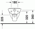 Унитаз подвесной Duravit D-Code (2211090000)